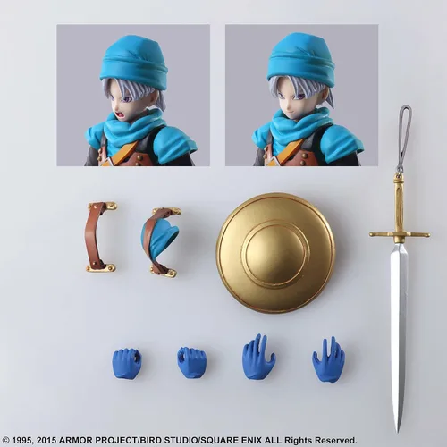 Vista 2 de Square Enix Dragon Quest VI: Realms of Revelation: Terry Bring Arts Figura de acción