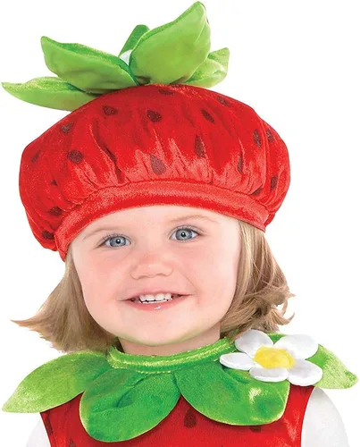 Vista 2 de Strawberry Baby Costume Set