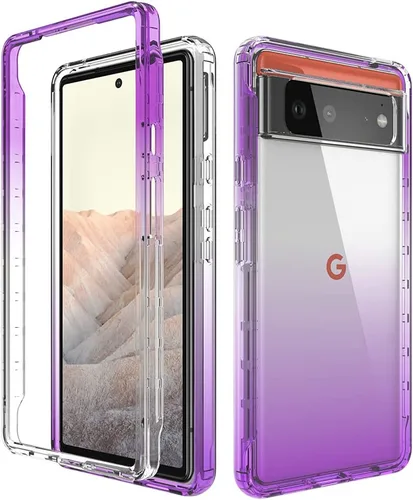 Vista 54 de Pzwoxukhov Funda para Xiaomi Poco M3 M2010J19CG M2010J19CI Caso, alta transparencia, color degradado, funda de absorción de impactos anticaída