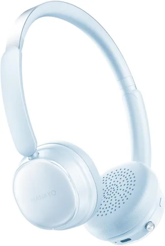 Vista 10 de ANC - Auriculares inalámbricos, batería de 100 horas, Bluetooth 5.4 con doble conexión, ligeros de 6.4 onzas para adultos, diseñados con diadema