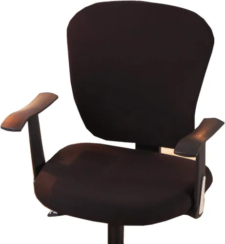 Vista 27 de XNN Funda para silla de oficina de computadora, fundas universales elásticas para sillas giratorias (A)