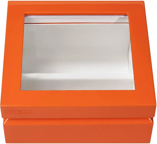 Vista 6 de OYOBox Mini Luxury Eyewear Organizer, Wood Display Box for Glasses + Sunglasses Negro