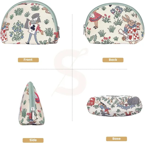 Vista 2 de Bolsa de cosméticos Signare Tapestry para mujer, bolsa de aseo y maquillaje