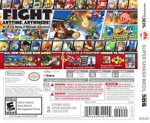 Vista 2 de Super Smash Bros - Nintendo 3DS Renewed