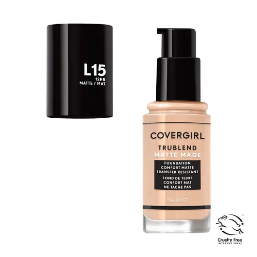 Vista 94 de COVERGIRL TruBlend Base Líquida Mate Hecha, Beige Arena