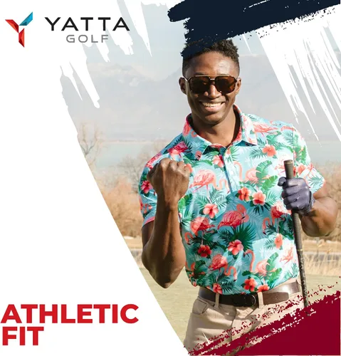 Vista 7 de YATTA GOLF Standout Performance - Polos de golf para hombre