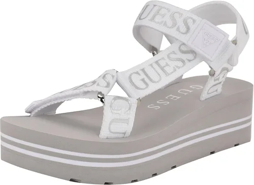 Vista 11 de Sandalia Guess para mujer Avin Azul+blanco Denim