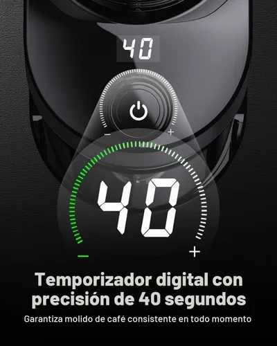 Vista 3 de SHARDOR Molinillo de café eléctrico con 32 tamaños de molienda, actualizado