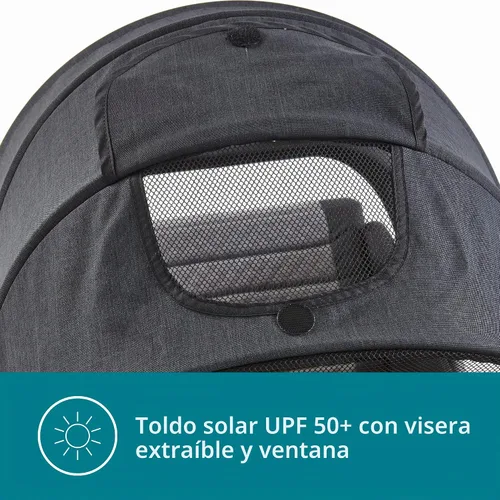Vista 5 de Contours Quick Elite - Cochecito de bebé, cochecito de viaje ligero y compacto, compatible con asiento de automóvil infantil, asiento reclinable