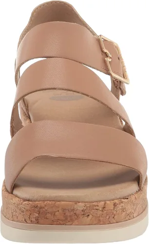 Vista 2 de Dr. Scholl's Shoes Sandalias de cuña Once Twice con plataforma para mujer