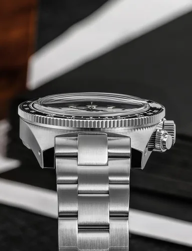 Vista 8 de VS75B Solar Chronograph 62MAS Sapphire C3 Luminous 41mm Dial 200M Waterproof Quartz Movement Wristwatch for Men