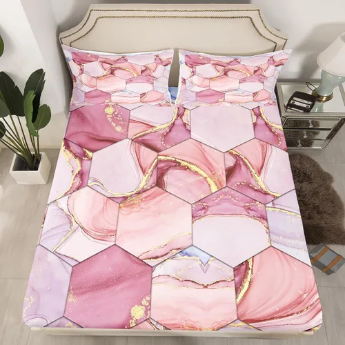 Vista 20 de Erosebridal Juego de cama de caballo para niñas, niños y parejas, sábana bajera ajustable de caballos blancos y negros, tamaño individual, diseño
