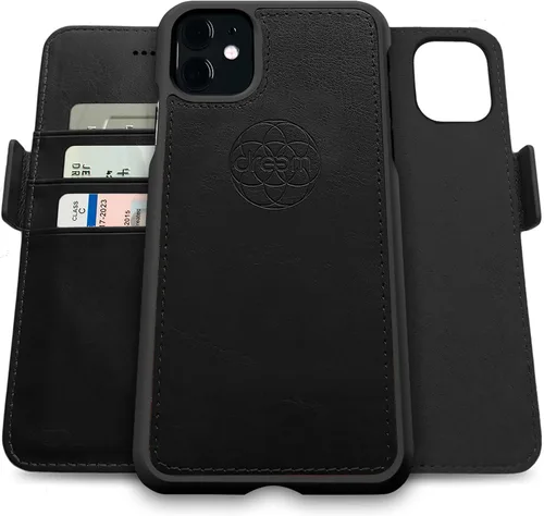 Vista 36 de Dreem - Funda y cartera Fibonacci 2 en 1 para iPhone Negro