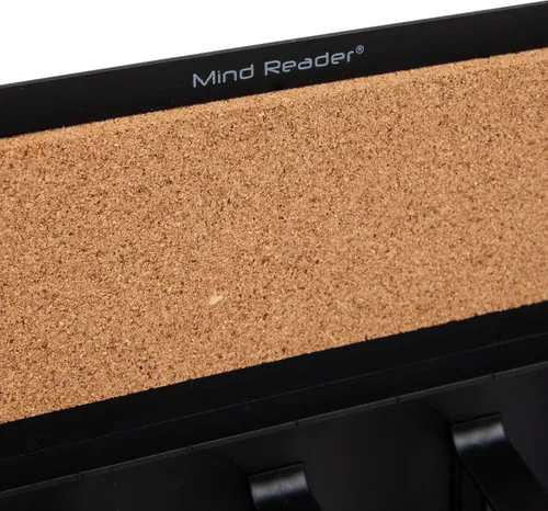 Vista 5 de Mind Reader despachador de cápsulas de café para montar en pared o en el refrigerador negro con parte superior de corcho, ninguno , Negro