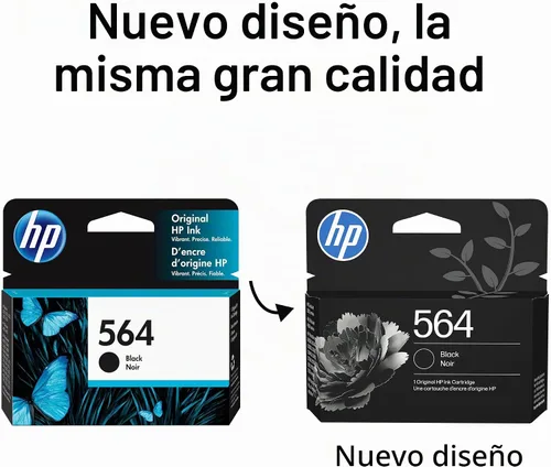 Vista 3 de HP 564 (CB316WN) - Cartucho original, color negro