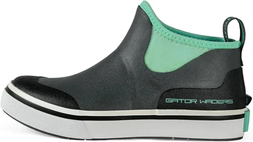 Vista 14 de Gator Waders Botas de Campamento de Malla de Aire para Mujeres - Botas de Tobillo Duraderas Transpirables Antideslizantes Impermeables para Acampar