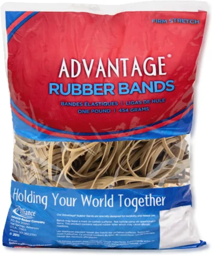 Vista 8 de Bandas de goma Alliance Rubber (Alliance Rubber), Beige
