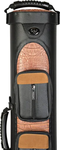 Vista 3 de ASKA Hard 3x5 Pool Cue Case, Holds 3 Butts and 5 Shafts, Heavy-Duty Protective Billiard Cue Carrying Case with Accessory Pockets