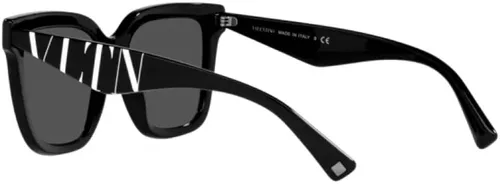 Vista 4 de Valentino Gafas de sol redondas de moda para mujer negrogris oscuro talla única NegroGris oscuro talla única