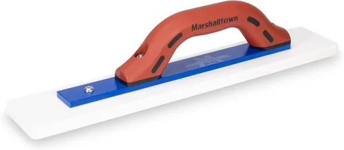 Vista 9 de MARSHALLTOWN - Flotador manual de relámpago blanco, hormigón flotante hecho más rápido y fácil, resultados profesionales suaves, ensamblado