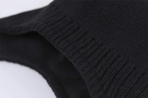 Vista 4 de Connectyle Gorros de invierno cálidos para hombre, con forro polar y orejeras, gorro de reloj diario