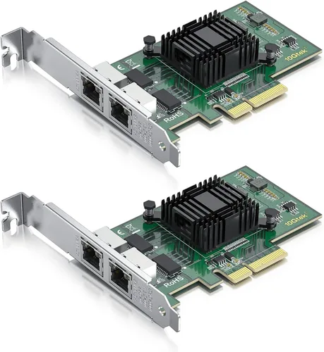 Vista 16 de 10Gtek Mini PCIe 1G Ethernet Tarjeta de Red (Intel I210AT), con luz LED, longitud de cable de 30 cm, puerto único RJ45, interfaz Mini Pice,