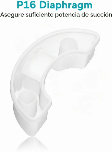 Vista 5 de Paruu Diafragma P16 y reemplazo de válvula, solo para extractor de leche portátil P16, paquete de 2 juegos de accesorios originales