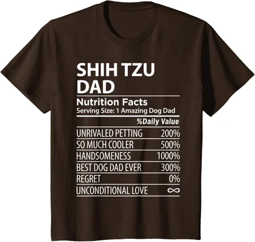 Vista 54 de Shih Tzu Dad - Camiseta divertida para dueño de perro Shih Tzu, Negro