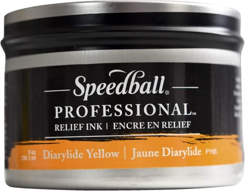 Vista 20 de Speedball Tinta de alivio profesional, azul ultramarino, tubo de 5 onzas