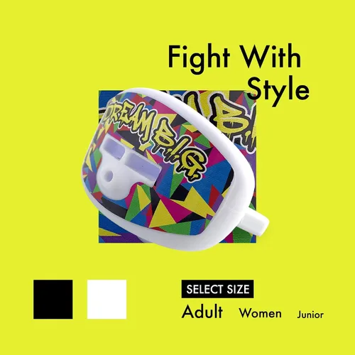 Vista 7 de Damage Control - Protector bucal para deportes, boquilla para chupete, protector bucal de fútbol con correa de casco, protege los dientes