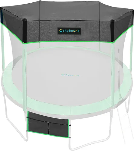 Vista 3 de SkyBound Funda de trampolín recreativo – Trampolín redondo al aire libre – Cubiertas de protección solar resistentes para trampolines redondos
