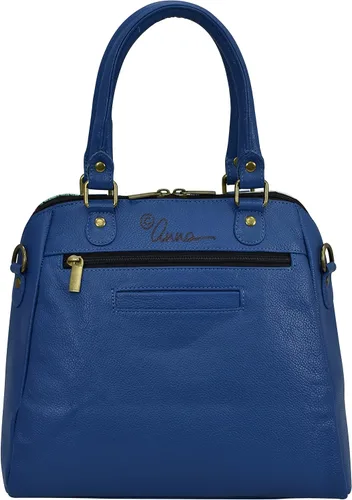 Vista 2 de Anna by Anuschka Hand-Painted Leather Organizer Satchel