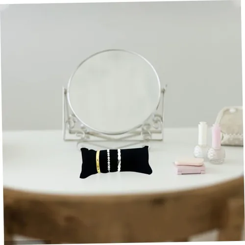 Vista 4 de 3pcs Watch Pillow Bangle Holder Relojes Para Hombre Bracelet Holder Jewelry Display Pillow Bracelet Stand Chain Choker Cushions for Jewelry Flannel