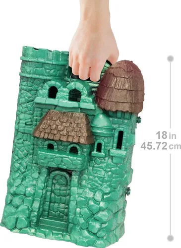 Vista 8 de Masters of the Universe Mattel Masters of the Universe Origins Set de Juego y Figura de Acción, Castillo de Grayskull con Hechicera, Juguetes MOTU