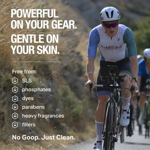 Vista 6 de HEX Performance Activewear - Detergente para ropa, aroma cítrico, 100 cargas