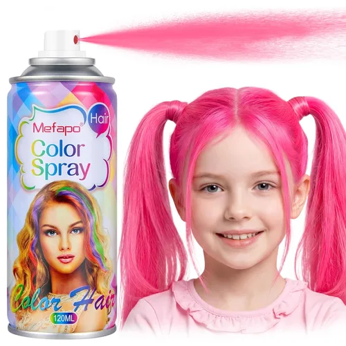 Vista 16 de Spray de color rojo para el cabello temporal para niños, mujeres y hombres