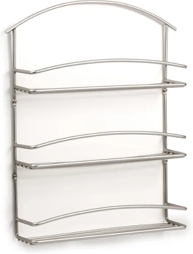 Vista 10 de Spectrum Diversified Scroll - Estante de pared para especias, color negro
