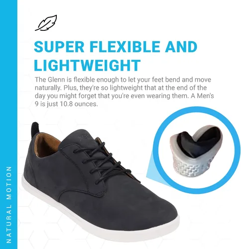 Vista 4 de Xero Shoes Glenn Dress Casual Leather Shoes - Zapatos ligeros para hombre