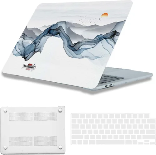 Vista 106 de Funda compatible con MacBook Air de 15" M5 M4 M3 M2 2023-2026 Negro (Black Lace)
