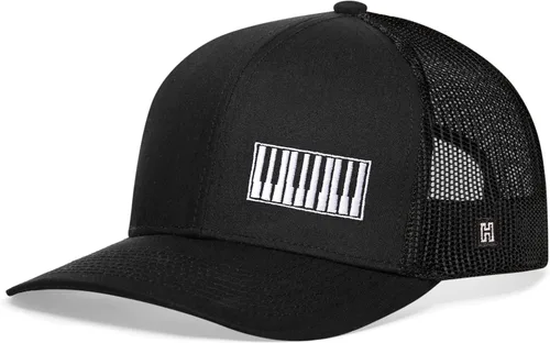 Vista 9 de HAKA Peace & Vibes - Gorra de camionero para hombres y mujeres, sombrero de béisbol ajustable, cierre de malla, banda de sudor de ajuste cómodo