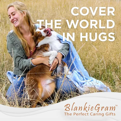 Vista 7 de BlankieGram - Cobija Healing Thoughts