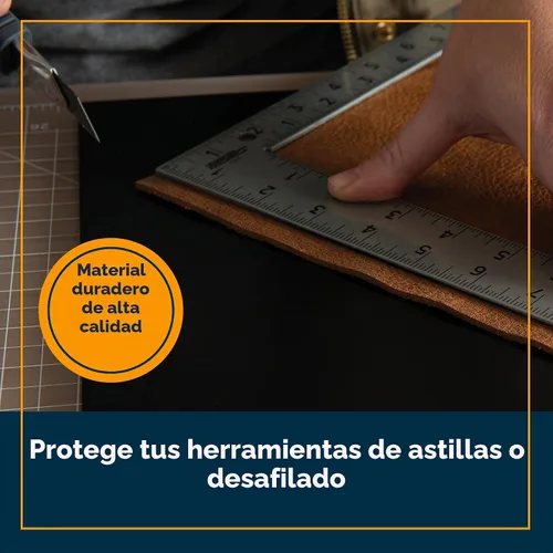 Vista 2 de Weaver Leather Supply Silent Poundo Board, tablero protector de goma autorreparable, herramienta de artesanía en cuero para martillar y más, 12 x 12