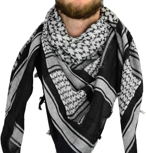 Vista 44 de Mato & Hash Shemagh militar táctico 100% algodón bufanda cabeza envoltura