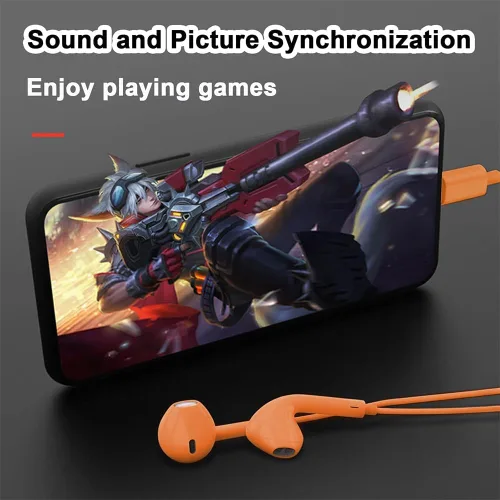 Vista 6 de Paquete de 2 auriculares USB C para iPhone 17 16 15 Pro Max, auriculares tipo C con micrófono y control de volumen, auriculares USB C con cable