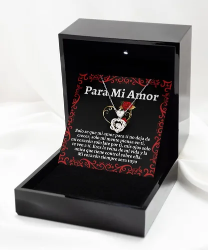 Vista 2 de Para la mejor novia, regalo para prometida, collar de mujer
