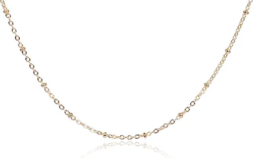 Vista 8 de JOE FOREMAN Cadena de latón de 39.4 in con oro de 14 quilates para collar y joyería, 39 pulgadas