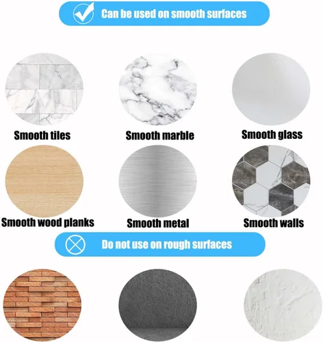 Vista 5 de Sankoly 4 ganchos de techo autoadhesivos de acero inoxidable, ganchos de pared sin clavos para cocina, baño, sala de estar, techo