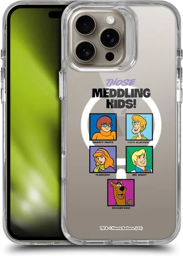 Vista 187 de Head Case Designs Funda con licencia oficial de Scooby-Doo Capture Character Art a prueba de golpes [protección de grado militar] compatible