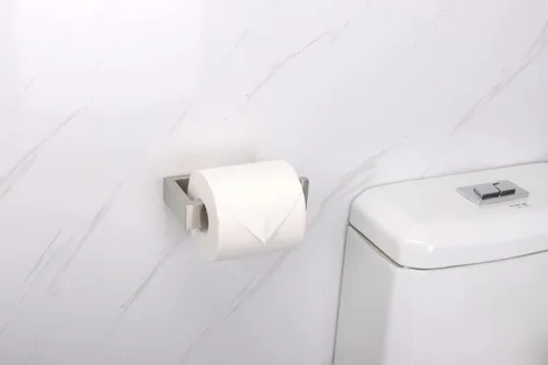 Vista 2 de TocTen Soporte de papel higiénico para papel higiénico para papel higiénico grande, soporte para rollo de papel higiénico, montado en la pared