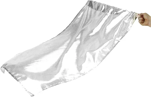 Vista 8 de Danzcue Bandera de color metálico, con manija., L Violeta intenso